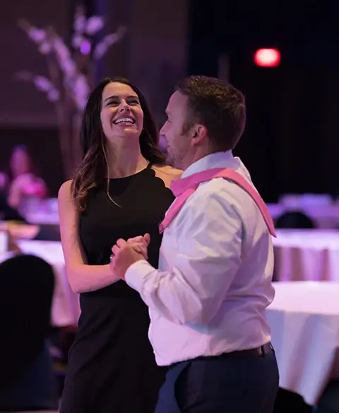 Couple dancing