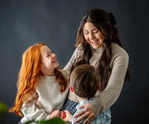 Mother With Children